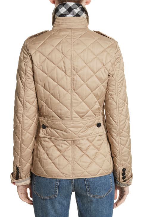 burberry quilted jacket dark olive|burberry quilted jacket nordstrom.